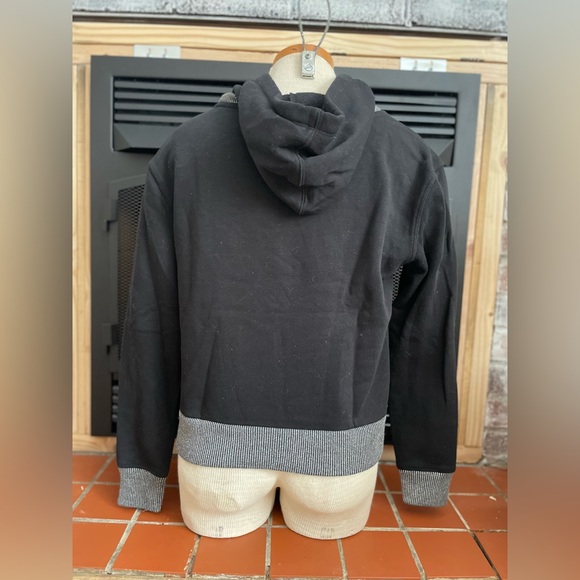 Champion Hooded Sweatshirt with sliver/black trim - Picture 2 of 4